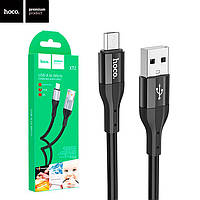 USB кабель Hoco X72 micro USB 1m черный