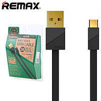 USB кабель Remax RC-048a Gold plating Type-C черный