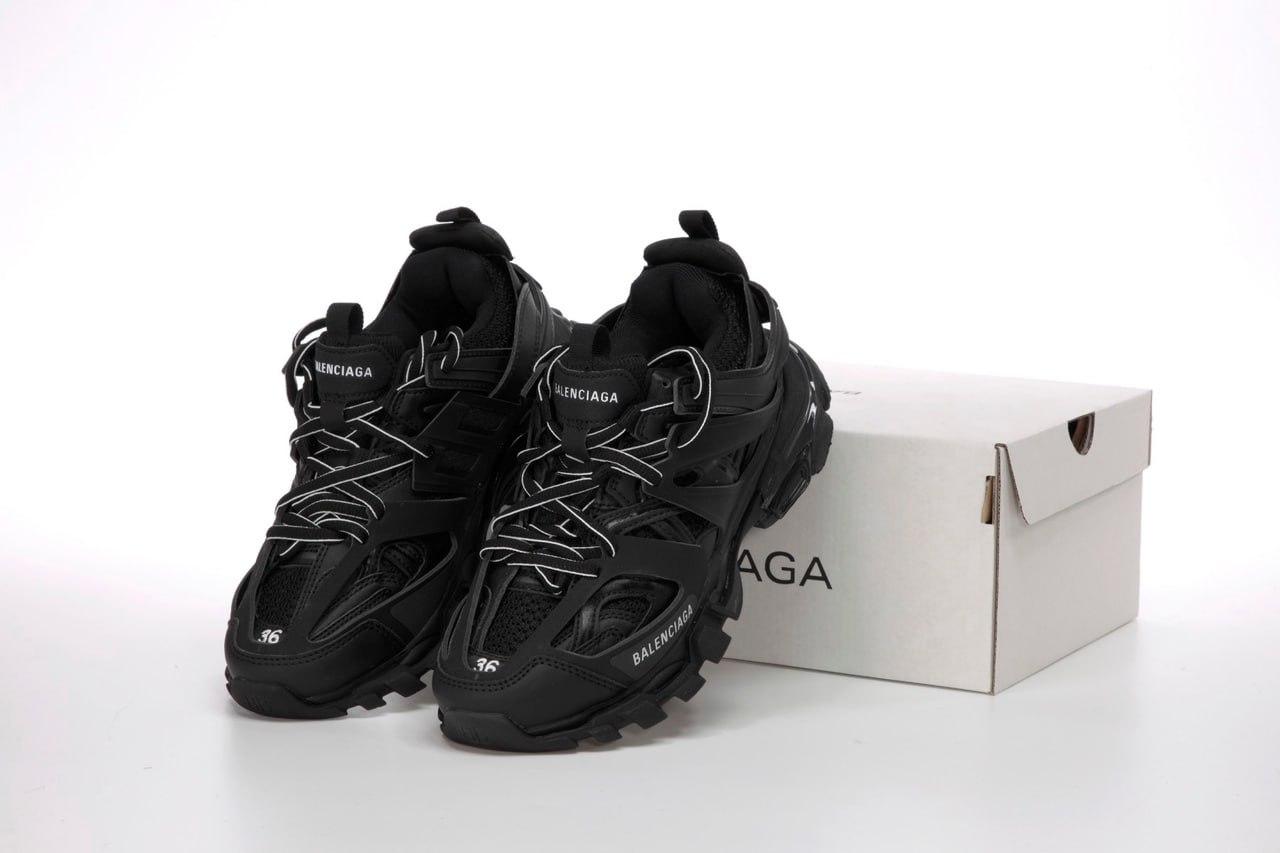 Чорні жіночі Кросівки Balenciaga Track