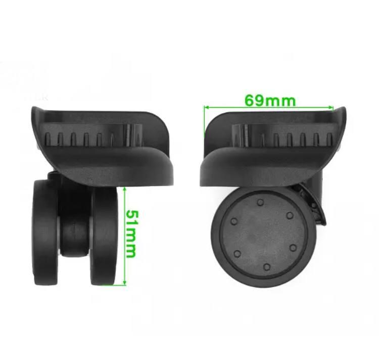 Колеса для валізи/ пара/відновлювальні подвійні колеса/1447