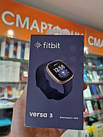 Fitbit Versa 3 Midnight/Soft Gold Aluminum