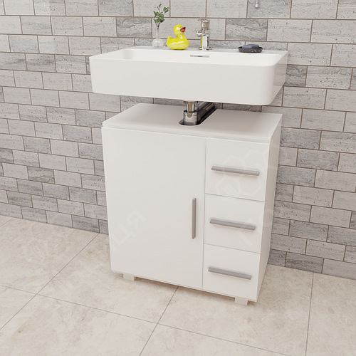 Купити Тумба під умивальник. Тумба у ванну кінату з двома закритими ...