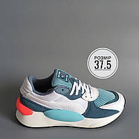 Кросівки жіночі Puma RS 9.8 Cosmic (White-Milky/Blue). Оригінал