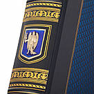 Подарункова книга у шкіряній обкладинці «Київ» (укр-англ.), фото 7
