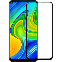 Защитное стекло Glass Xiaomi Redmi Note 9, Redmi 10x, Note 9t, Note 9 5G Black