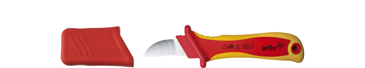 Ніж для зняття ізоляції 1.000 V AC Wiha 38798