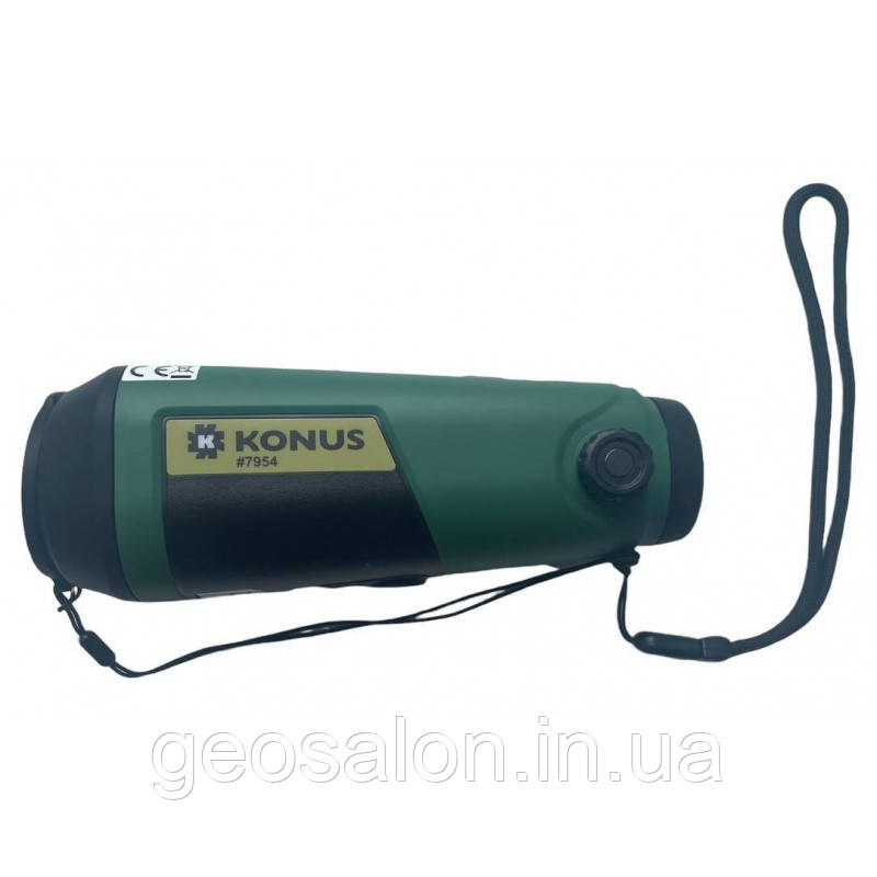 Тепловізор монокуляр Konus Flame 1.5x (Hikmicro) Дальність виявлення автомобіля/людини - 1353/460 м;