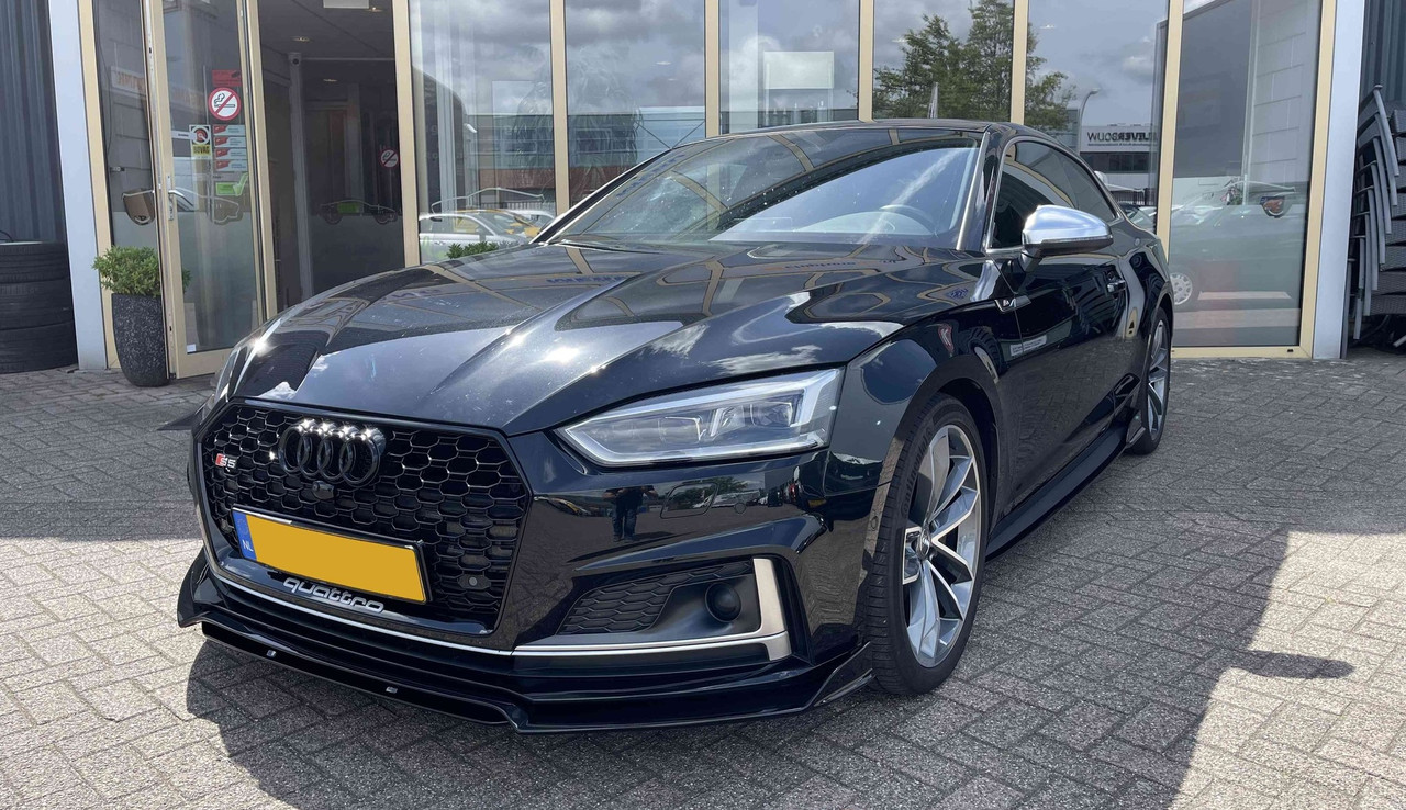 Сплиттер Audi S5 F5 / Audi A5 B9 S-line элерон тюнинг губа юбка, фото 1