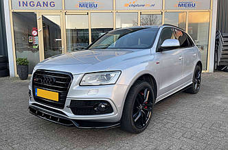 Сплиттер Audi Q5 8R s-line / Sq5 (12-16) елерон тюнінг обвіс