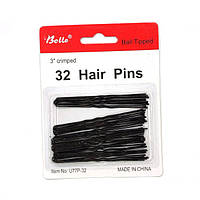 Шпильки для волос Hair Pins большие черные 80мм (32шт)