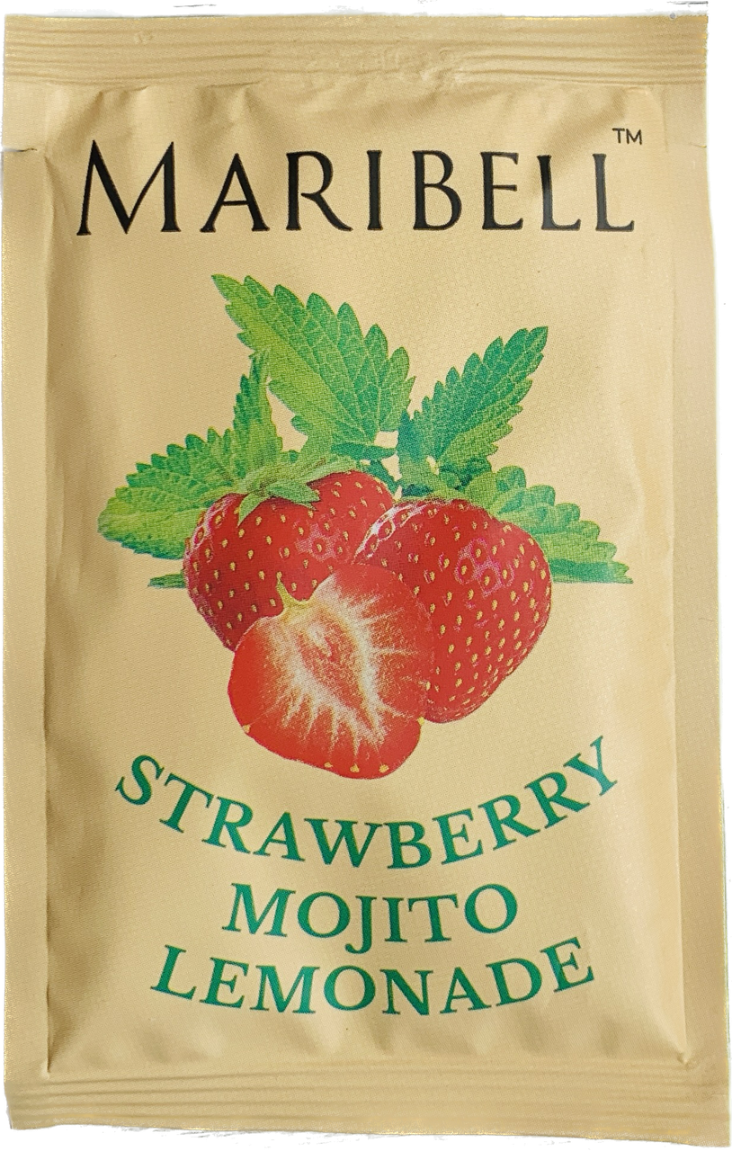 Лимонад концентрат "Полуничний Мохіто" пакет 50 г., фото 1