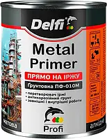 Грунтовка по іржі Delfi ПФ-010М 0.9 кг чорний