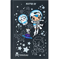 Книга записная Kite tokidoki TK22-199-1, твердая обложка, А6, 80 листов, клетка