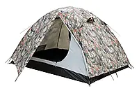 Туристическая палатка 3-х местная Tramp Lite Hunter 3 camo Двухслойная палатка с камуфляжной расцветкой Трамп