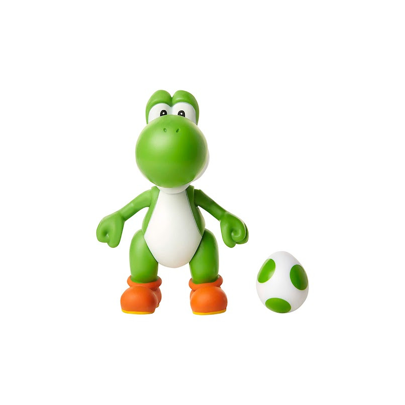 Ігрова фігурка з артикуляцією SUPER MARIO - Зелений Йоші 10 cm 68522-RF1