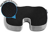 Ортопедична подушка для сидіння Sonas Memory Foam Seat Cushion, фото 4