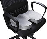 Ортопедична подушка для сидіння Sonas Memory Foam Seat Cushion, фото 7