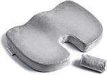 Ортопедична подушка для сидіння Sonas Memory Foam Seat Cushion, фото 6