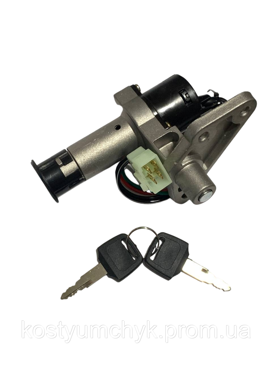 Замок зажигания скутер 4т 150 кубов 13-ое колесо GO (ID#1820500687 ...