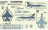 Збірна модель (1:72) Літак F-16C-30 "Ramstain Dragon", фото 5