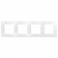 Рамка на 4 пости, білий — Legrand Etika