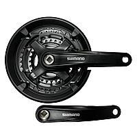 Система FC-TY301 48-38-28 зубов длина шатуна 175 мм Shimano