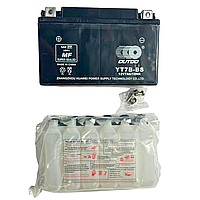 Аккумулятор YT7B-BS 12V7Ah/10HR кислотный узкий Outdo