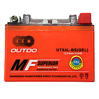 Акумулятор UTX4L-BS (GEL) 12V4Ah/10HR гелевий Outdo