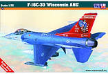 Збірна модель (1:72) Літак F-16C-30 "Wisconsin ANG", фото 3