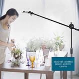 Підлогова стійка журавель із кільцевою LED лампою 30 см. (набір для зйомки flatlay), фото 4