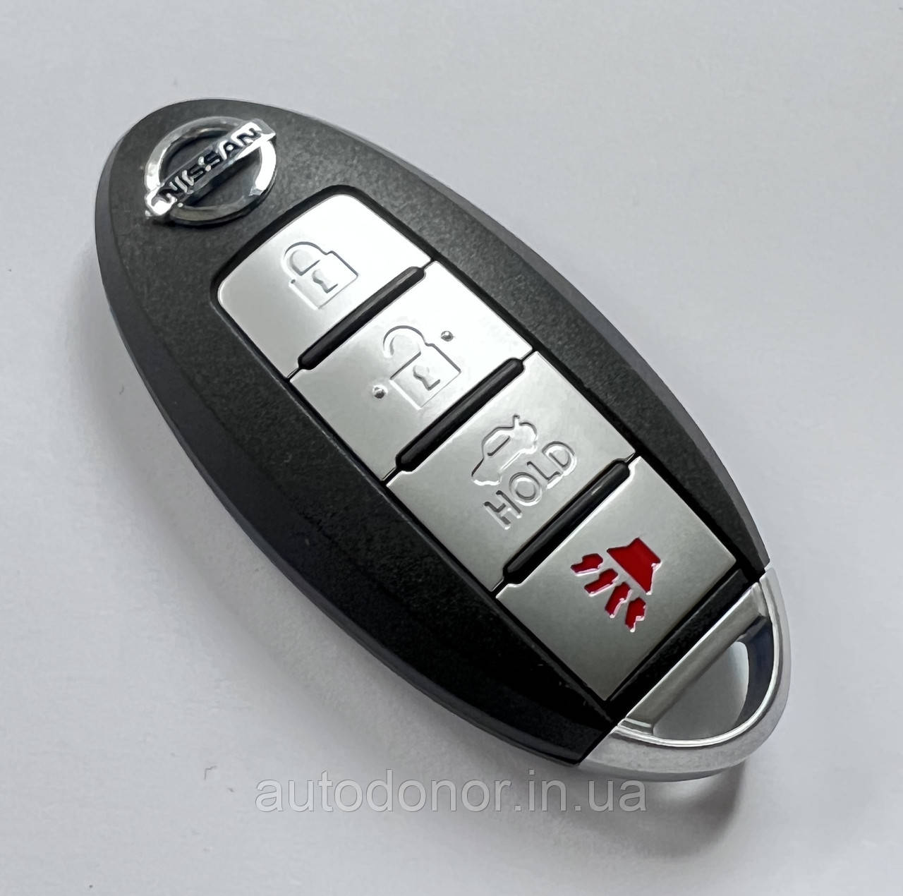 Ключ smart key 4 кнопки аналог, ID46, 315 Mhz, CWTWB1U840 Nissan Leaf AZE0 (13-17) 285E3-3NF4A