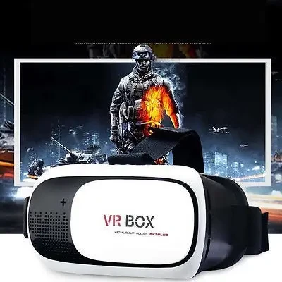 Окуляри віртуальної реальності VR BOX для смартфона 3D-фіолети, 3D-ігри — VB-3030
