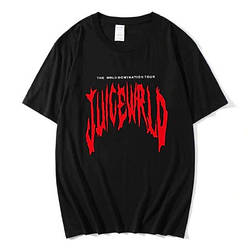 Футболка чорна Juice Wrld World Domination Tour T-Shirt Black XS