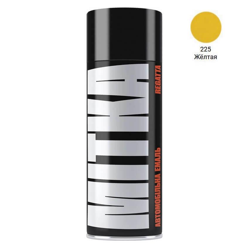 Емаль авто 225 Жовта Lada аерозоль 400мл Mitka