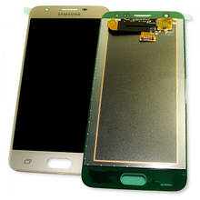 Дисплей Samsung G570 Galaxy J5 prime + сенсор золотий, GH96-10324A | модуль