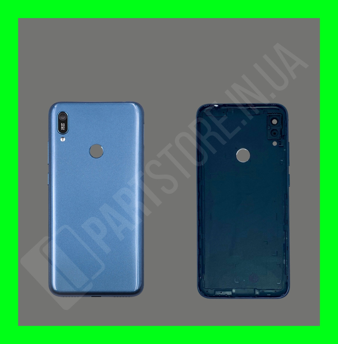 Кришка Huawei Y6 2019 Blue зі склом камери оригінал