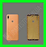 Кришка Huawei Y6 2019 Brown зі склом камери