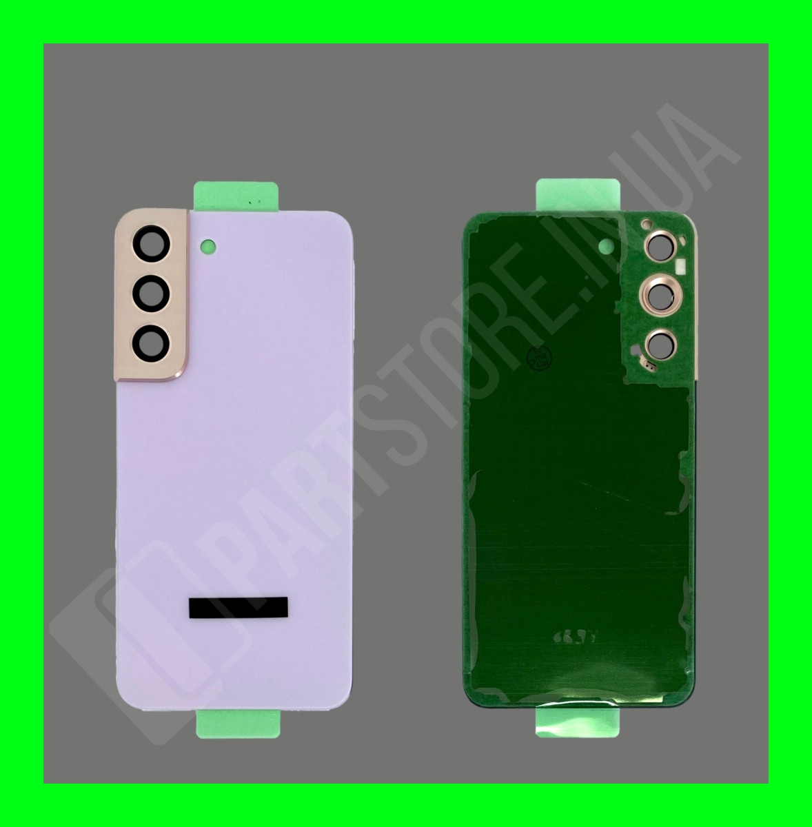 Кришка Samsung S22 S901 Violet зі склом камери