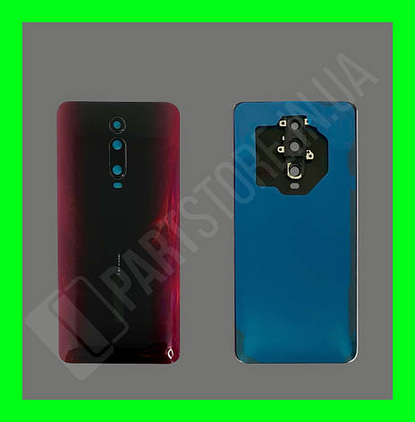 Кришка Xiaomi Mi 9T/Redmi K20/Redmi K20 Pro Red зі склом камери оригінал, фото 1