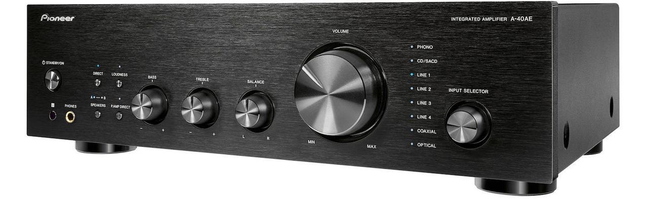 Стереопідсилювач Pioneer A-40AE Black