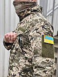 Тактичний чоловічий костюм Eagle піксель ЗСУ. Армійська чоловіча форма піксель. Штурмовий весняний костюм піксель., фото 7