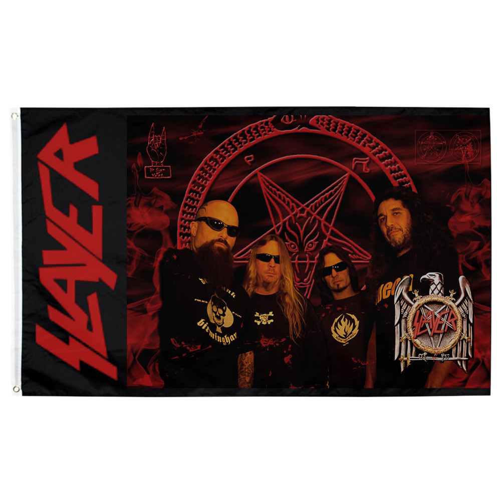 Прапор Slayer (band with logos) sfc-020