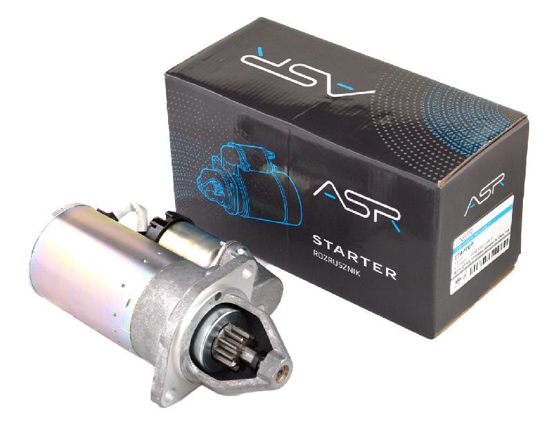 Стартер ВАЗ 2110, 2112, 2111, 1118, 2170 кріплення на 2 шпильки (11 зубці) (пр. ASR, Чехія), фото 1