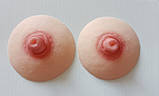 Силіконові накладні соски, Стиль 7, накладки з сосками на груди багаторазові для збільшення сосків 8 см, фото 2
