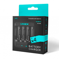 Зарядний пристрій Videx VCH-N401 4 слота