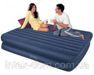 Надувне ліжко Intex 66710 ІНТЕКС(152х203х48 СМ.) Comfort Bed...київ