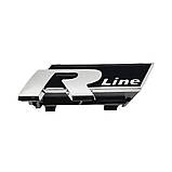 Емблема шильдик решітки радіатора VW Volkswagen Passat B8 R-line Rline чорна 3G0853948A, фото 4