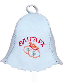 Шапка для лазні, сауни Олігарх (Шапки для лазні та сауни)