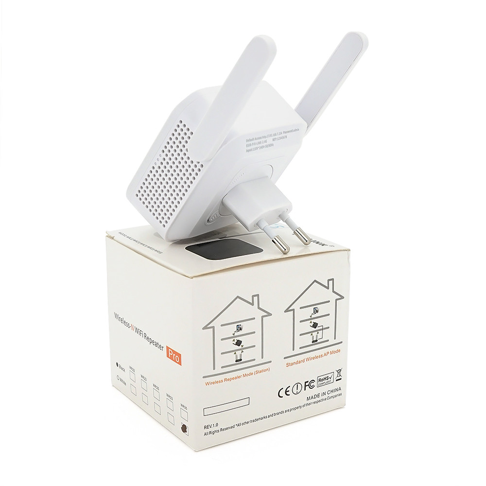 Купить Усилитель WiFi сигнала с 2-мя встроенными антеннами LV-WR35 ...