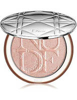 Хайлайтер для лица Dior Nude Luminizer Shimmering glow powder 05 Rose Glow 6g